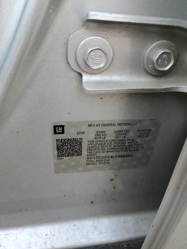 Chevrolet malibu premier 1G1ZE5SX4LF068490