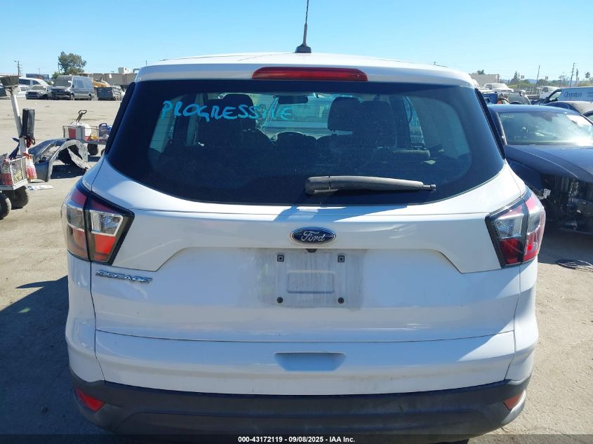 Ford escape s 1FMCU0F79HUC60872